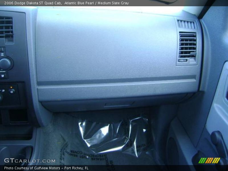 Atlantic Blue Pearl / Medium Slate Gray 2006 Dodge Dakota ST Quad Cab