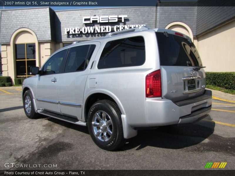 Silver Indulgence / Graphite Black 2007 Infiniti QX 56