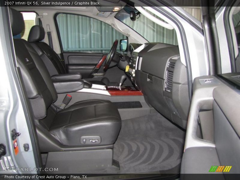 Silver Indulgence / Graphite Black 2007 Infiniti QX 56