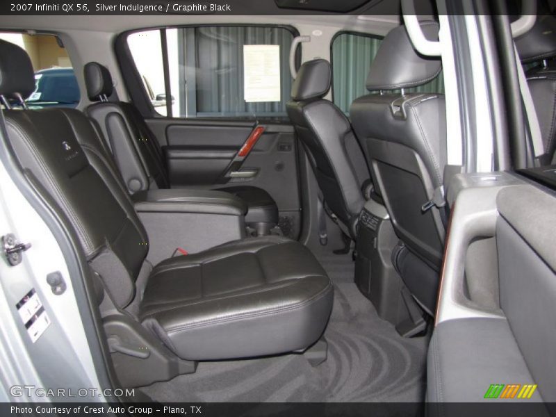 Silver Indulgence / Graphite Black 2007 Infiniti QX 56