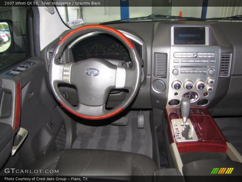 Silver Indulgence / Graphite Black 2007 Infiniti QX 56