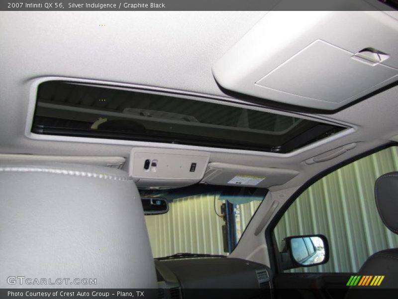 Silver Indulgence / Graphite Black 2007 Infiniti QX 56