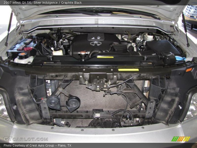 Silver Indulgence / Graphite Black 2007 Infiniti QX 56