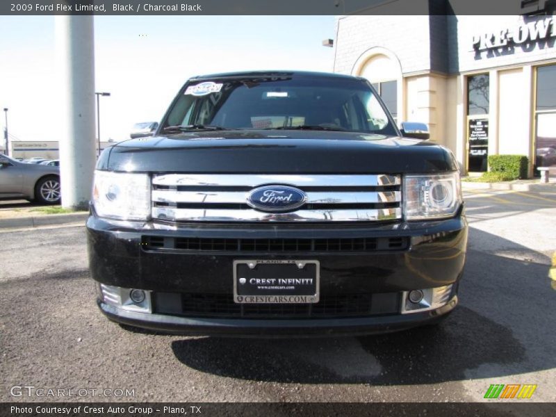 Black / Charcoal Black 2009 Ford Flex Limited