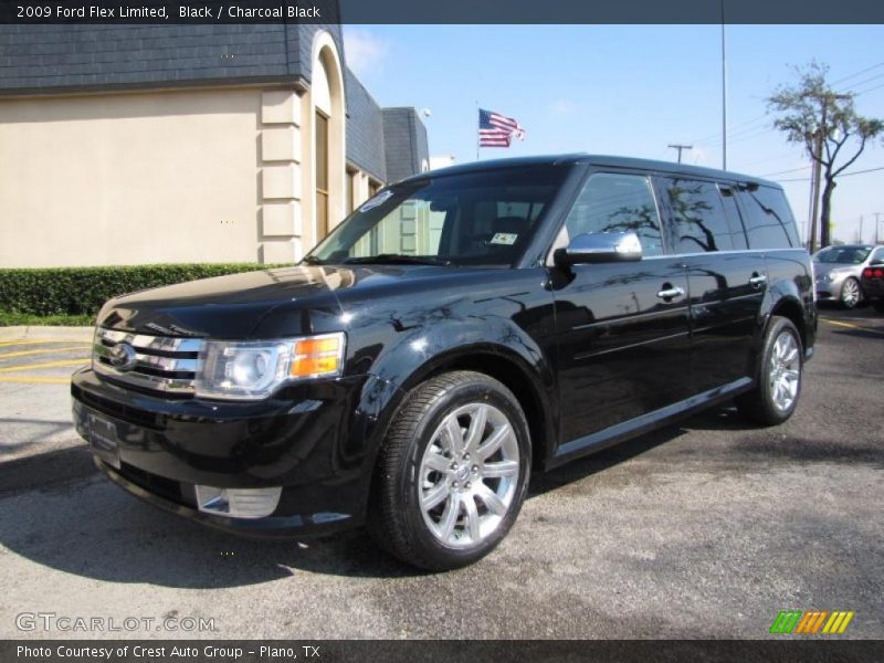 Black / Charcoal Black 2009 Ford Flex Limited