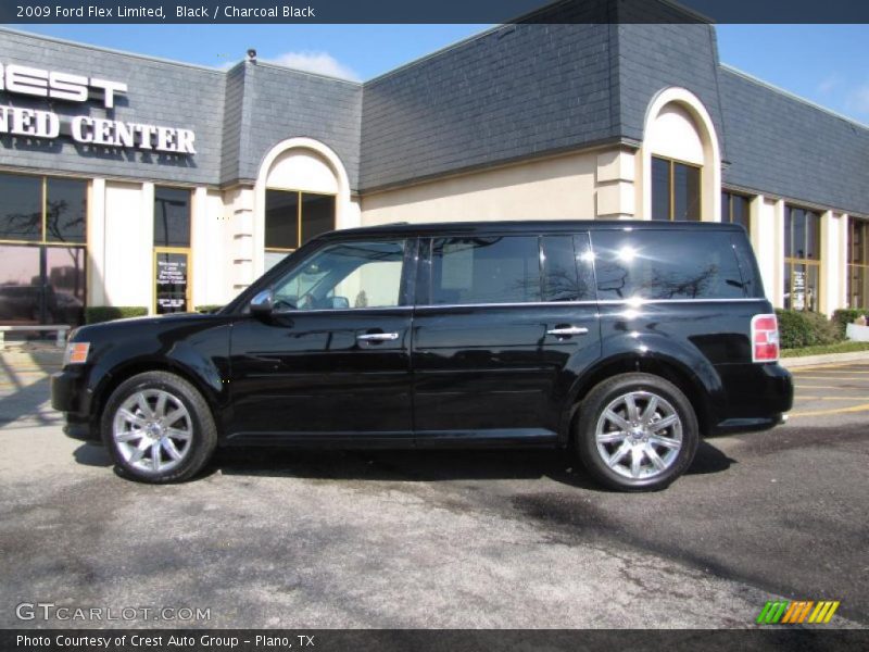 Black / Charcoal Black 2009 Ford Flex Limited