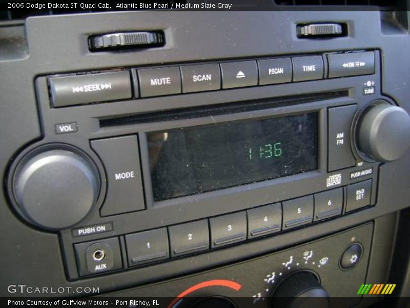 Atlantic Blue Pearl / Medium Slate Gray 2006 Dodge Dakota ST Quad Cab