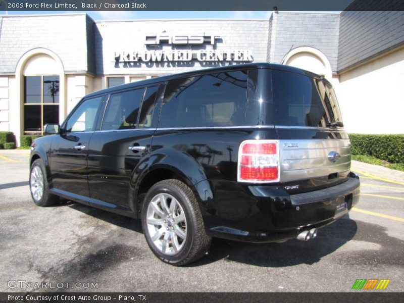 Black / Charcoal Black 2009 Ford Flex Limited