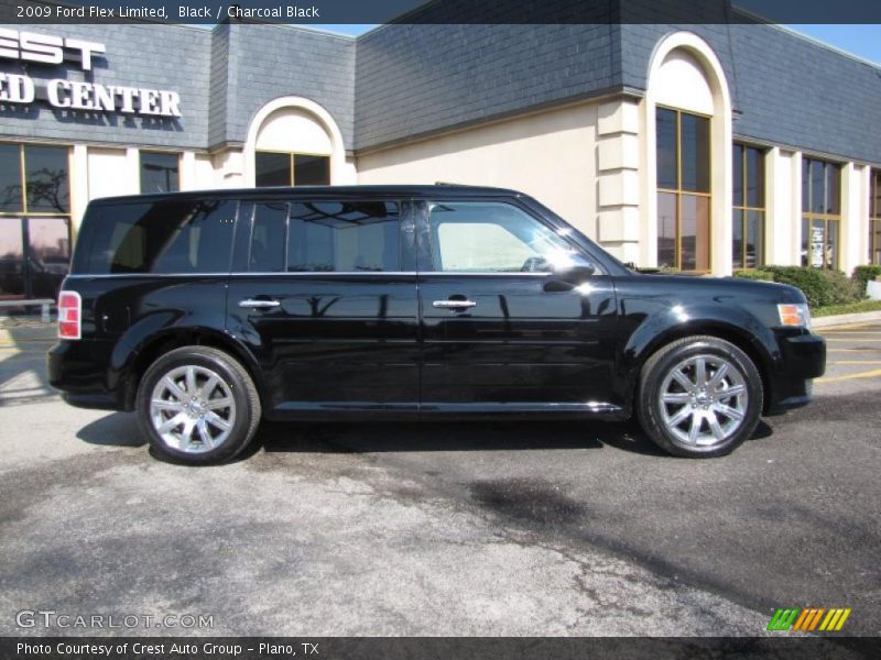 Black / Charcoal Black 2009 Ford Flex Limited