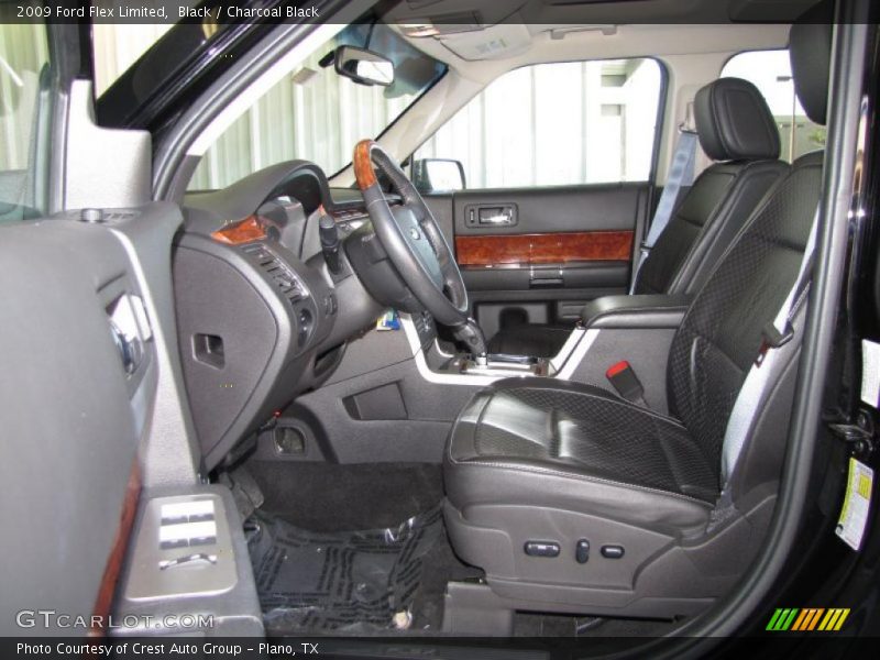 Black / Charcoal Black 2009 Ford Flex Limited
