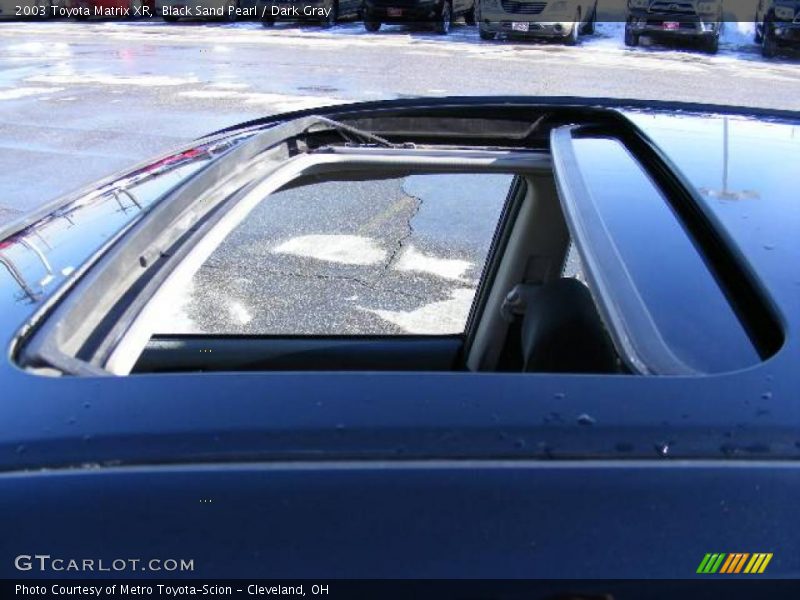 Black Sand Pearl / Dark Gray 2003 Toyota Matrix XR