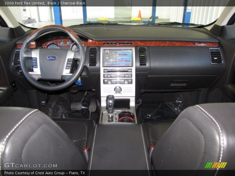 Black / Charcoal Black 2009 Ford Flex Limited