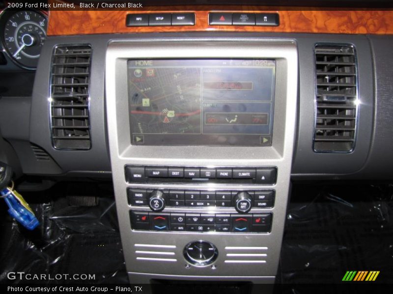 Black / Charcoal Black 2009 Ford Flex Limited