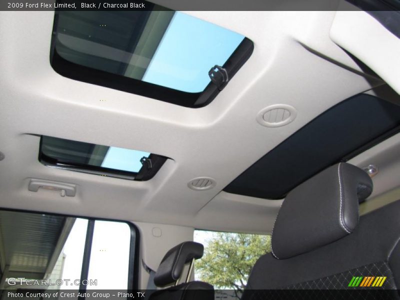 Black / Charcoal Black 2009 Ford Flex Limited