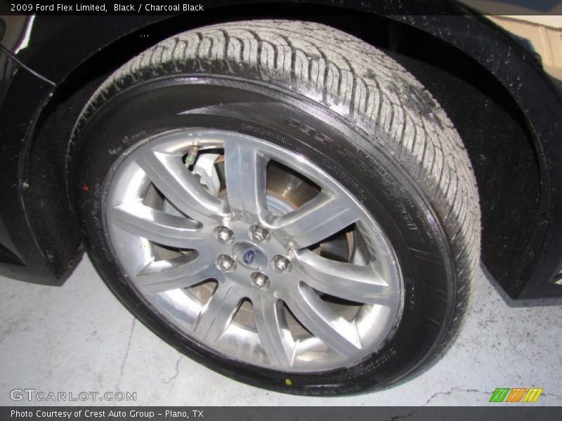 Black / Charcoal Black 2009 Ford Flex Limited