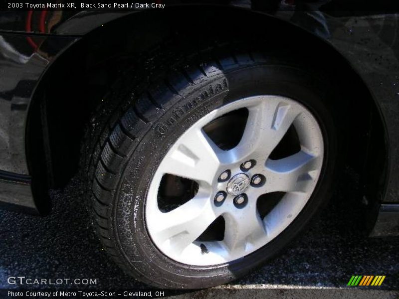 Black Sand Pearl / Dark Gray 2003 Toyota Matrix XR