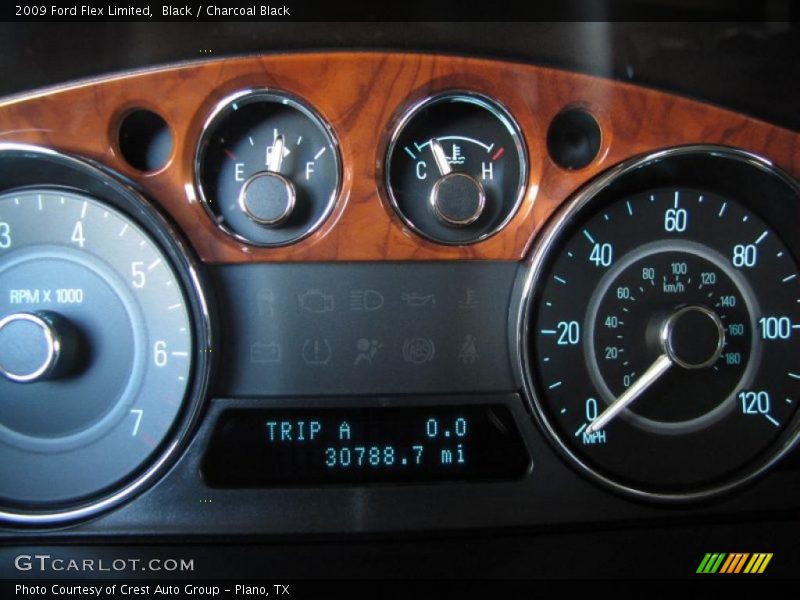 Black / Charcoal Black 2009 Ford Flex Limited