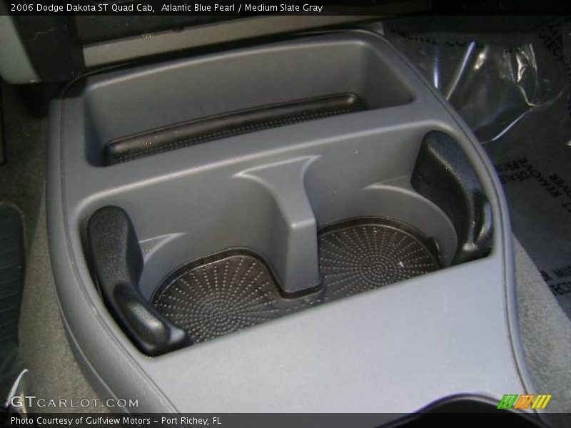 Atlantic Blue Pearl / Medium Slate Gray 2006 Dodge Dakota ST Quad Cab