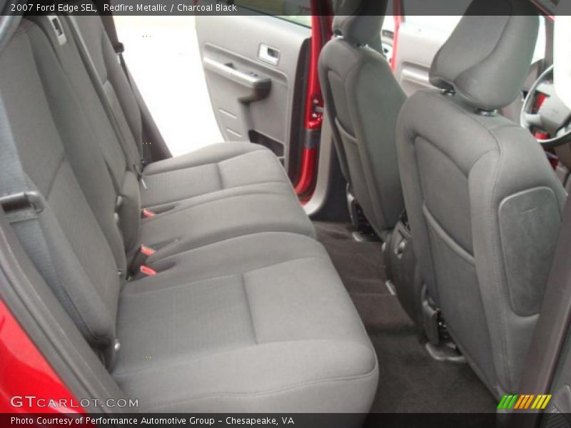 Redfire Metallic / Charcoal Black 2007 Ford Edge SEL