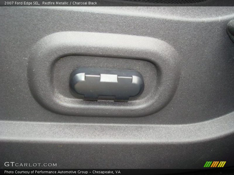 Redfire Metallic / Charcoal Black 2007 Ford Edge SEL