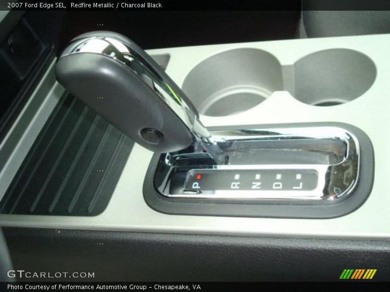 Redfire Metallic / Charcoal Black 2007 Ford Edge SEL