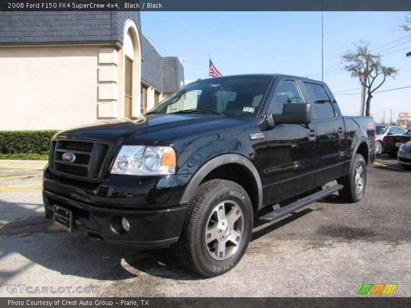 Black / Black 2008 Ford F150 FX4 SuperCrew 4x4