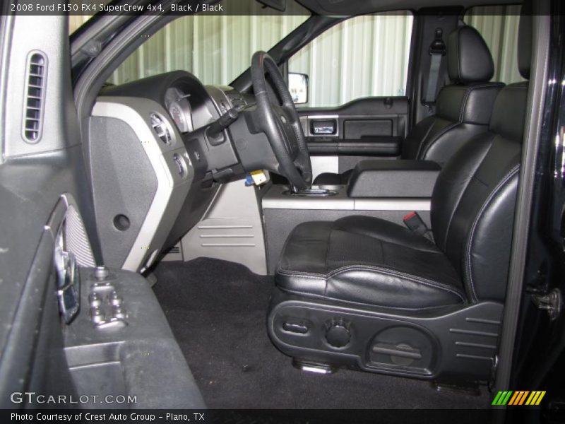 Black / Black 2008 Ford F150 FX4 SuperCrew 4x4