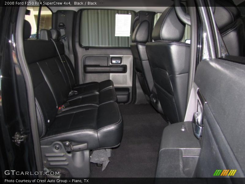 Black / Black 2008 Ford F150 FX4 SuperCrew 4x4