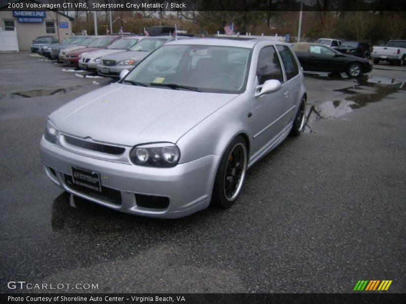 Silverstone Grey Metallic / Black 2003 Volkswagen GTI VR6