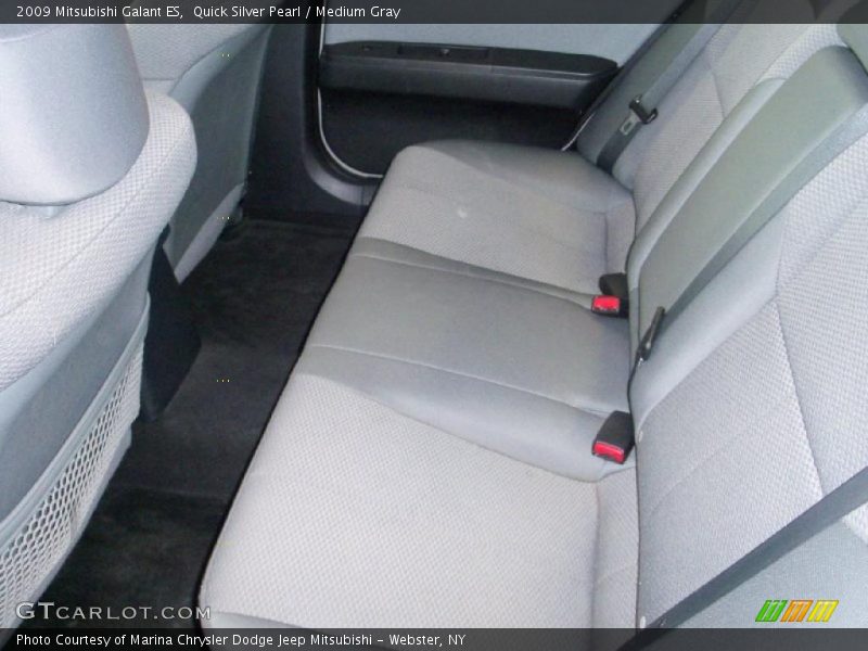 Quick Silver Pearl / Medium Gray 2009 Mitsubishi Galant ES