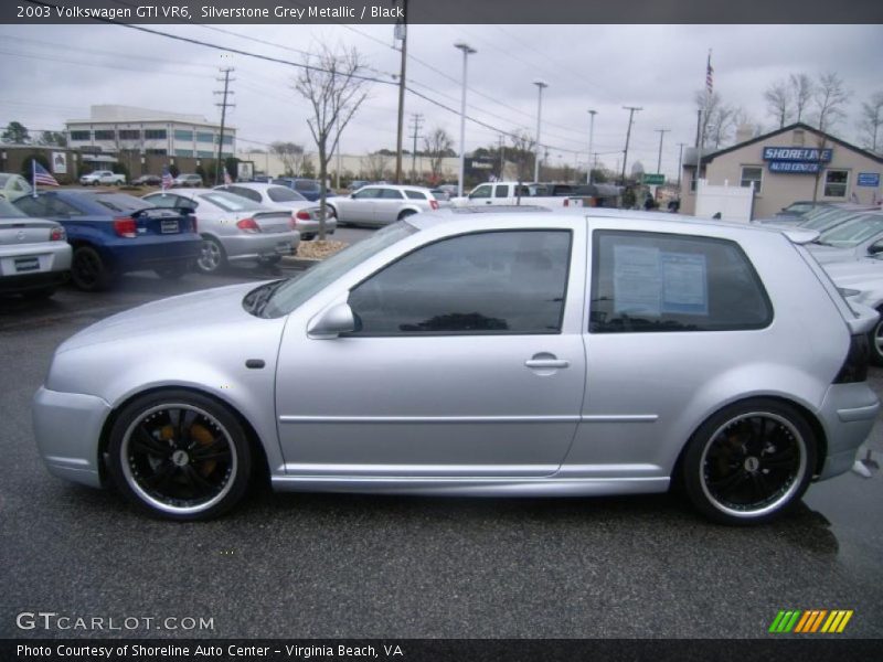 Silverstone Grey Metallic / Black 2003 Volkswagen GTI VR6