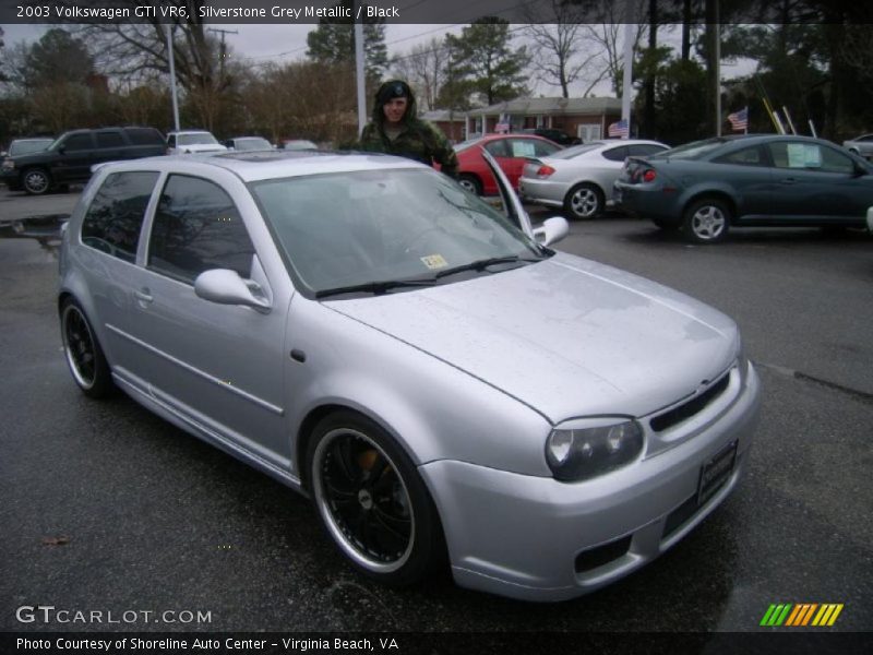 Silverstone Grey Metallic / Black 2003 Volkswagen GTI VR6