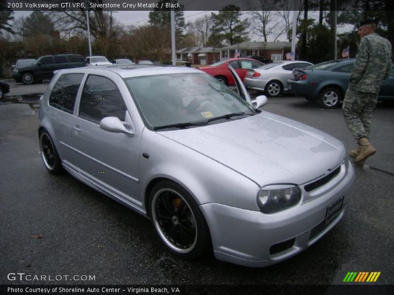 Silverstone Grey Metallic / Black 2003 Volkswagen GTI VR6