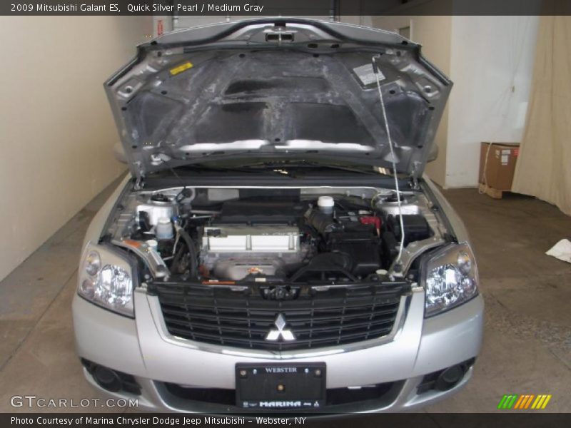 Quick Silver Pearl / Medium Gray 2009 Mitsubishi Galant ES