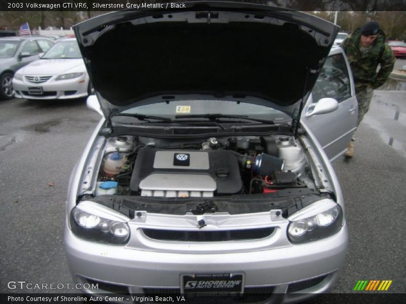 Silverstone Grey Metallic / Black 2003 Volkswagen GTI VR6