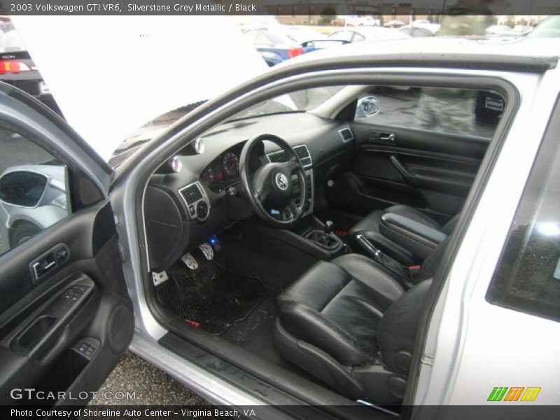 Silverstone Grey Metallic / Black 2003 Volkswagen GTI VR6