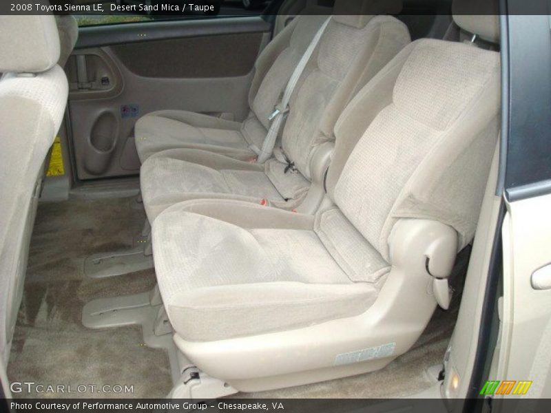 Desert Sand Mica / Taupe 2008 Toyota Sienna LE
