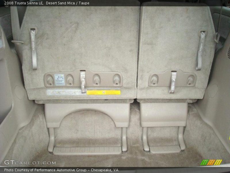 Desert Sand Mica / Taupe 2008 Toyota Sienna LE