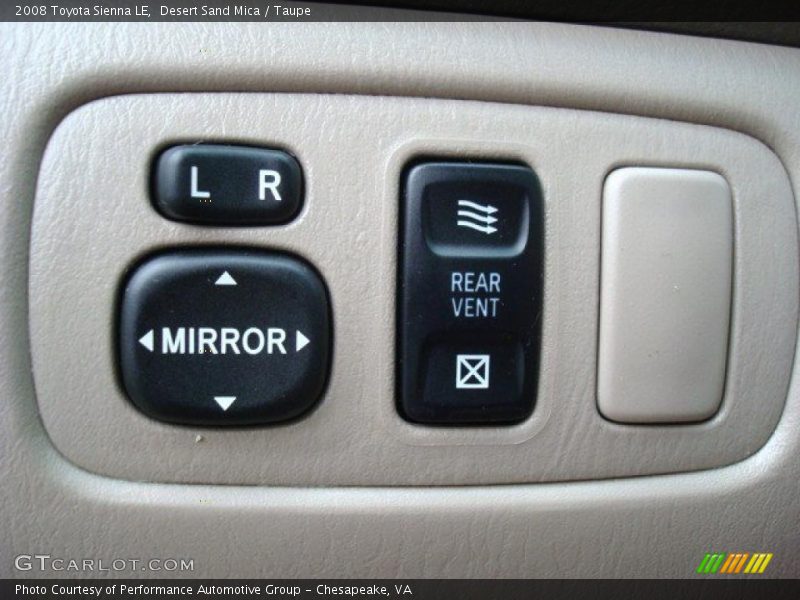 Desert Sand Mica / Taupe 2008 Toyota Sienna LE