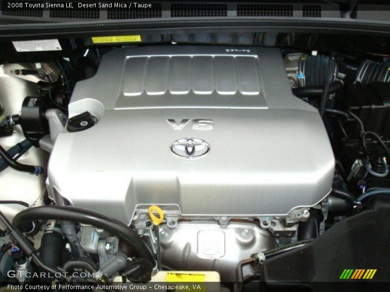 Desert Sand Mica / Taupe 2008 Toyota Sienna LE