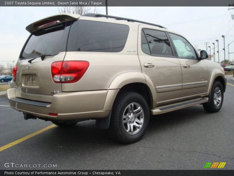 Desert Sand Mica / Taupe 2007 Toyota Sequoia Limited