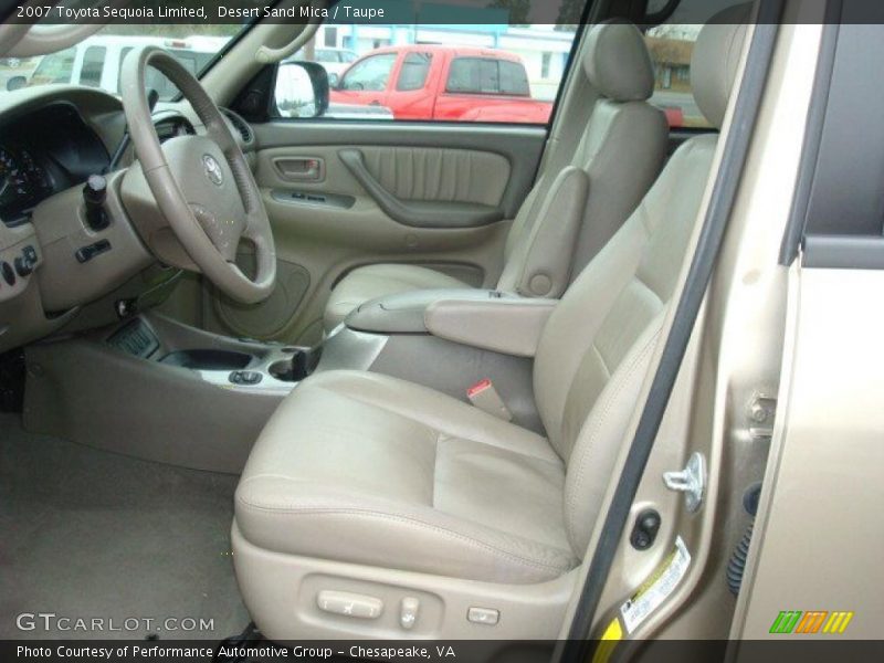 Desert Sand Mica / Taupe 2007 Toyota Sequoia Limited