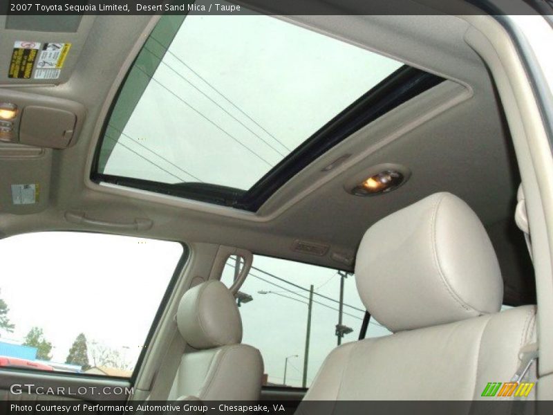 Desert Sand Mica / Taupe 2007 Toyota Sequoia Limited