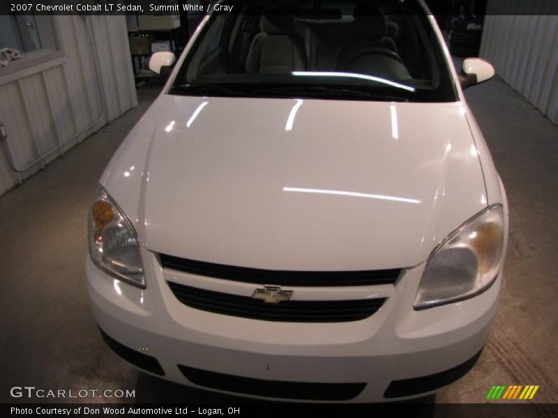 Summit White / Gray 2007 Chevrolet Cobalt LT Sedan