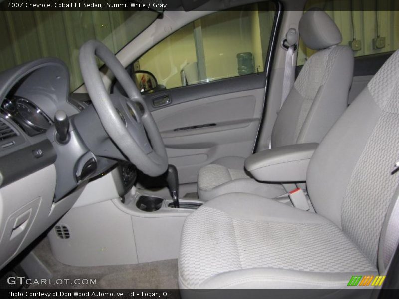 Summit White / Gray 2007 Chevrolet Cobalt LT Sedan
