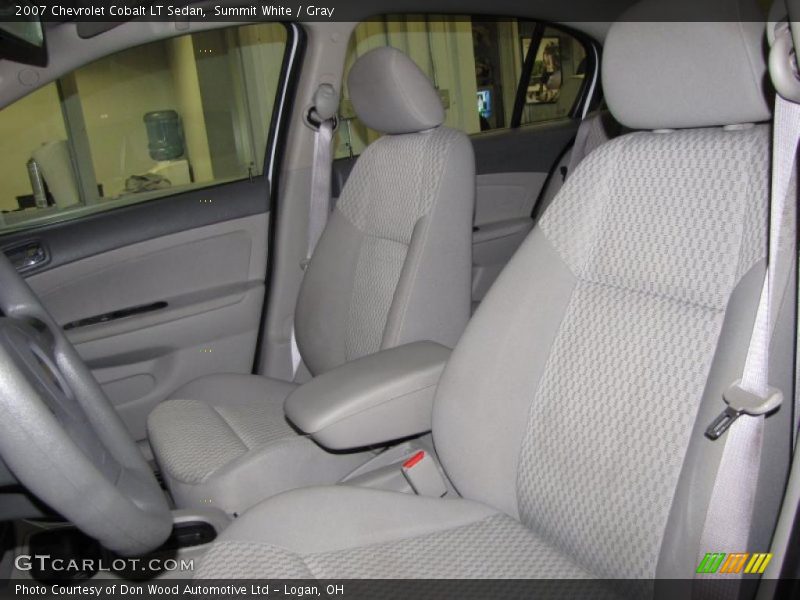Summit White / Gray 2007 Chevrolet Cobalt LT Sedan