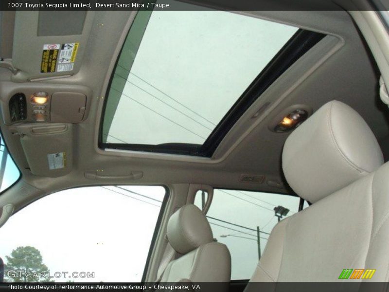 Desert Sand Mica / Taupe 2007 Toyota Sequoia Limited