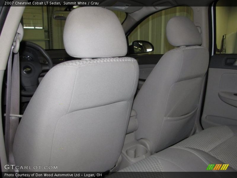 Summit White / Gray 2007 Chevrolet Cobalt LT Sedan