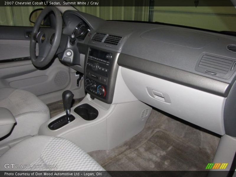 Summit White / Gray 2007 Chevrolet Cobalt LT Sedan