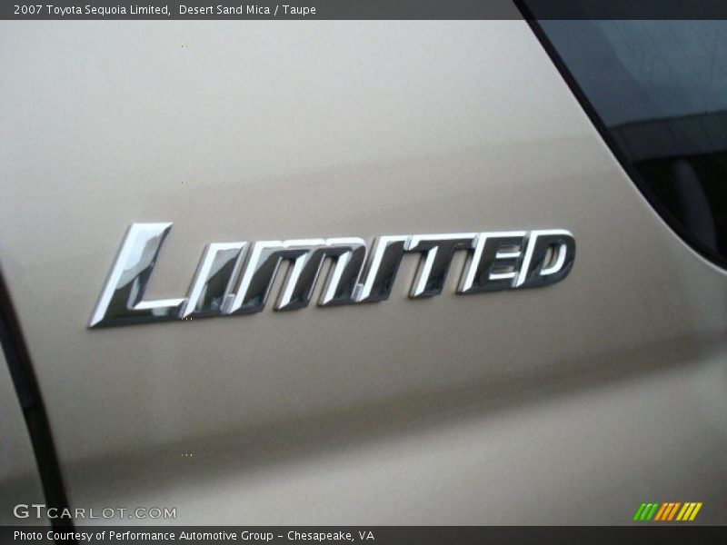 Desert Sand Mica / Taupe 2007 Toyota Sequoia Limited